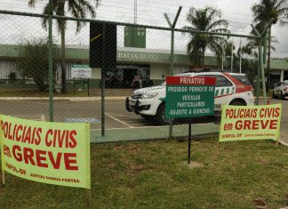 Greve da Polícia Civil esvazia as delegacias