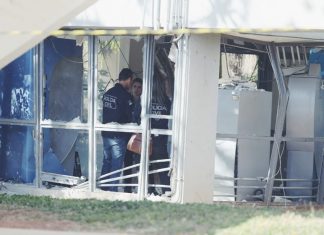 Explosão de caixas eletrônicos e tiros no anexo do Buriti, sede do GDF
