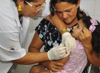 Brasil tem 1.100 casos confirmados de sarampo
