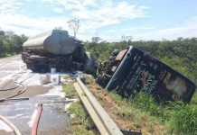 Acidente grave na BR-040 mata um e deixa cinco feridos