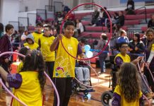 Festival leva esportes paralímpicos a crianças com e sem deficiência