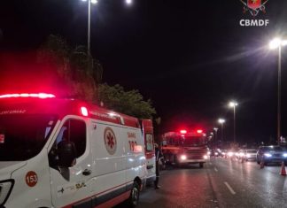 Jovem morre após ser atropelado na Ponte JK, em Brasília